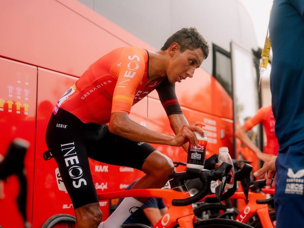 Egan Bernal se sinceró: “El objetivo es volver a ser importante para el equipo”