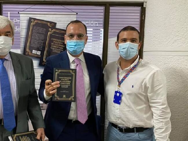 Jaime Andrés López, autor del libro