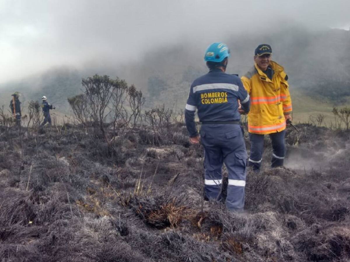 10 municipios de Caldas con probabilidad alta de incendios forestales