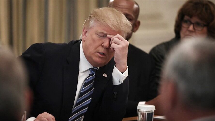 Donald Trump sostiene que no ha habido ninguna conspiración con Rusia en su campaña electoral. Foto: Getty Images