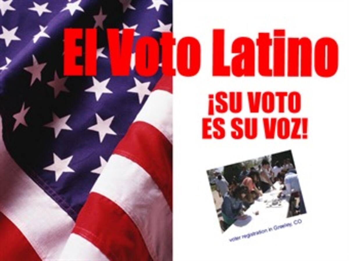 El 40% de votantes hispanos registrados está indeciso