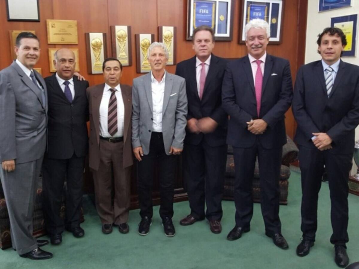 Pékerman se reunió con el Comité Ejecutivo de la Federación en Bogotá