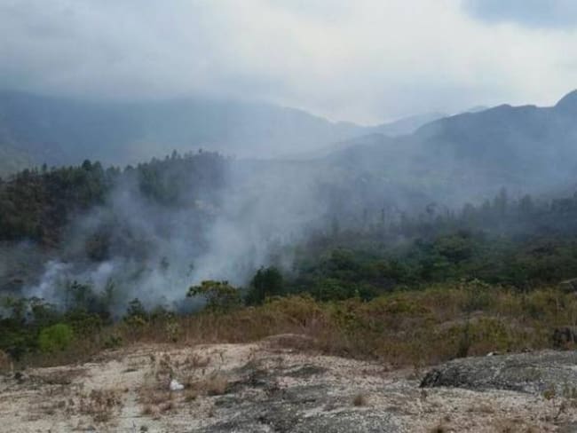 Cinco días completa incendio forestal en zona rural de Jamundí