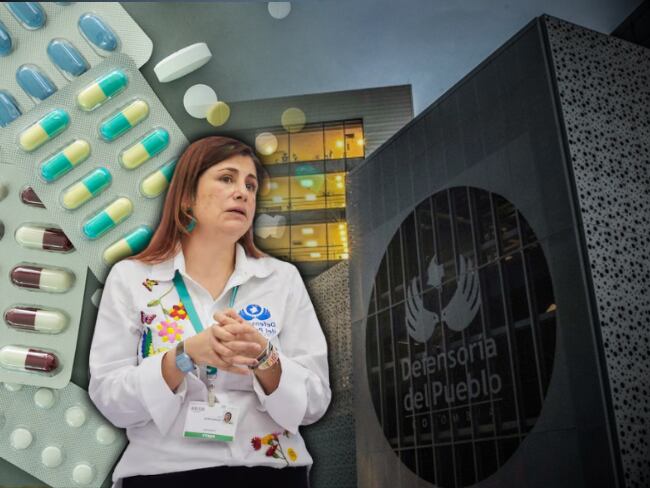 Defensoría alerta por crisis de medicamentos.