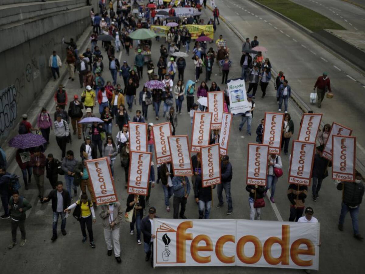 Prepárese para las movilizaciones de Fecode hoy y mañana