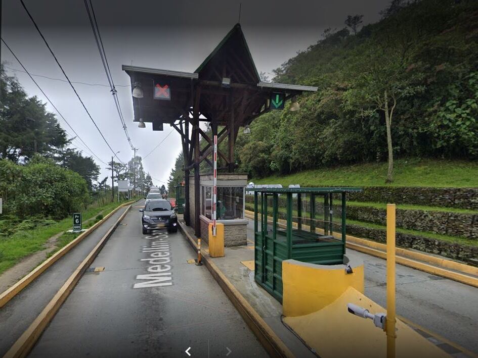 Peaje Pajarito- foto Google Maps