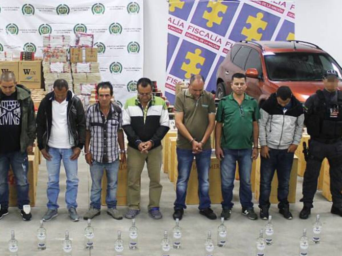 Cae banda dedicada al contrabando de cigarrillo
