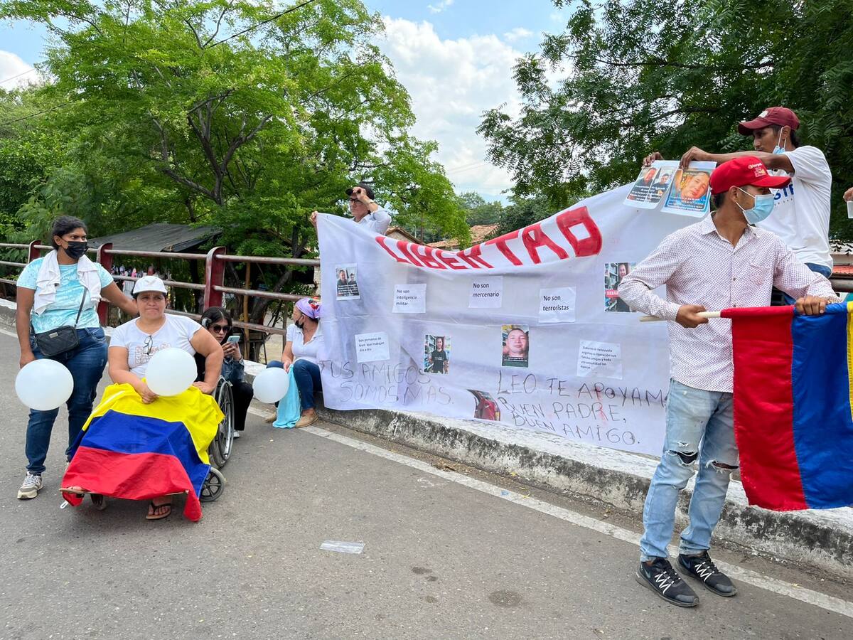 Régimen Venezolano libera a dos colombianos detenidos en enero