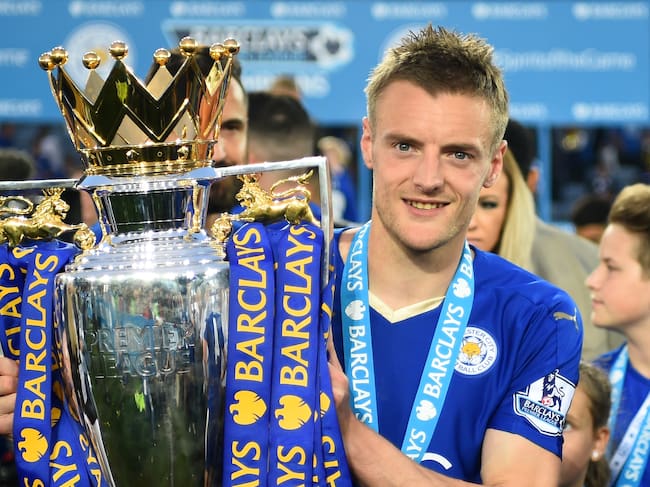 Leicester City celebrando la Premier League. Foto: Getty Images.