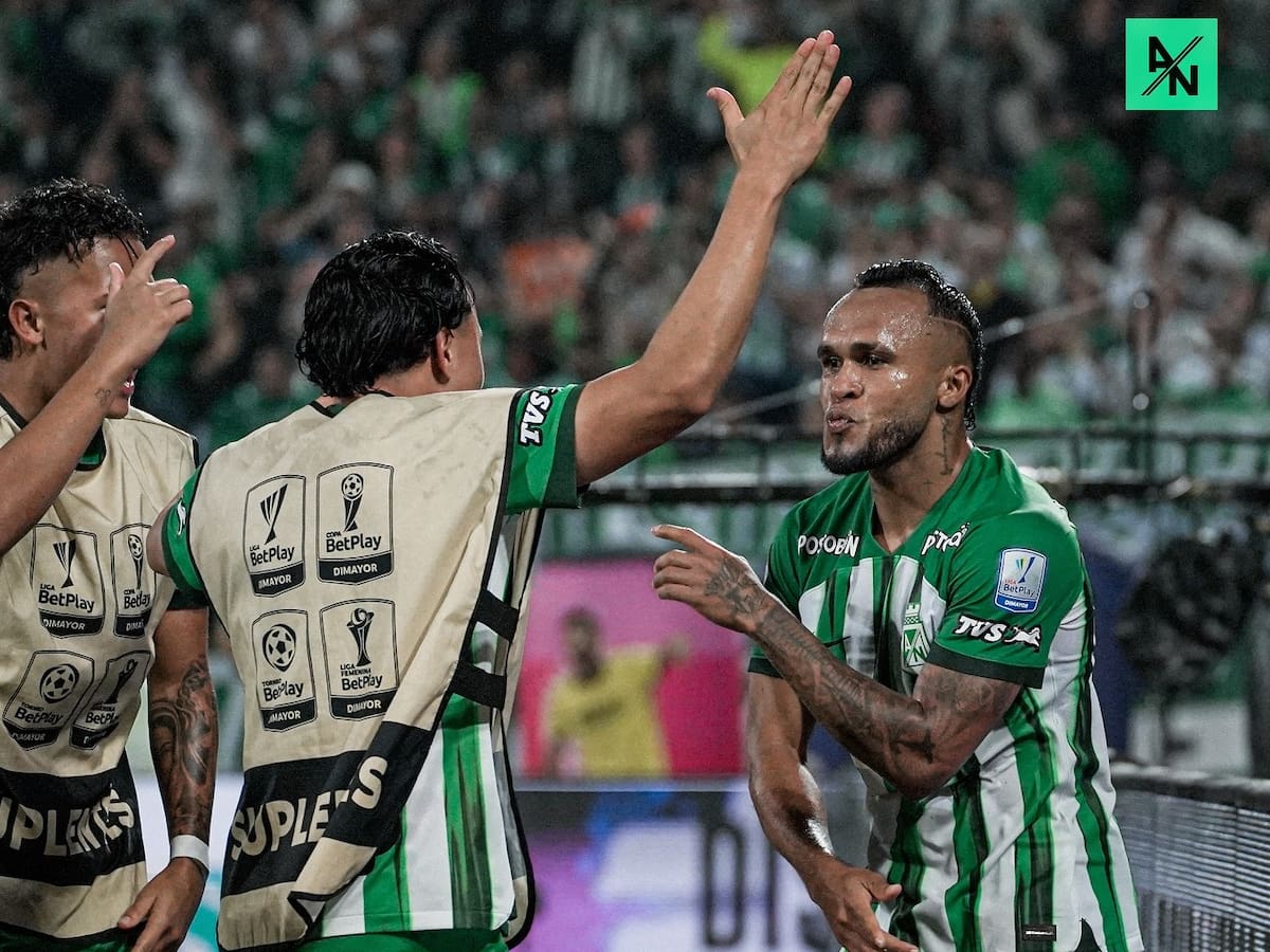Nacional le propicia la ‘manita’ a Santa Fe: goleada 5-0 en el Atanasio