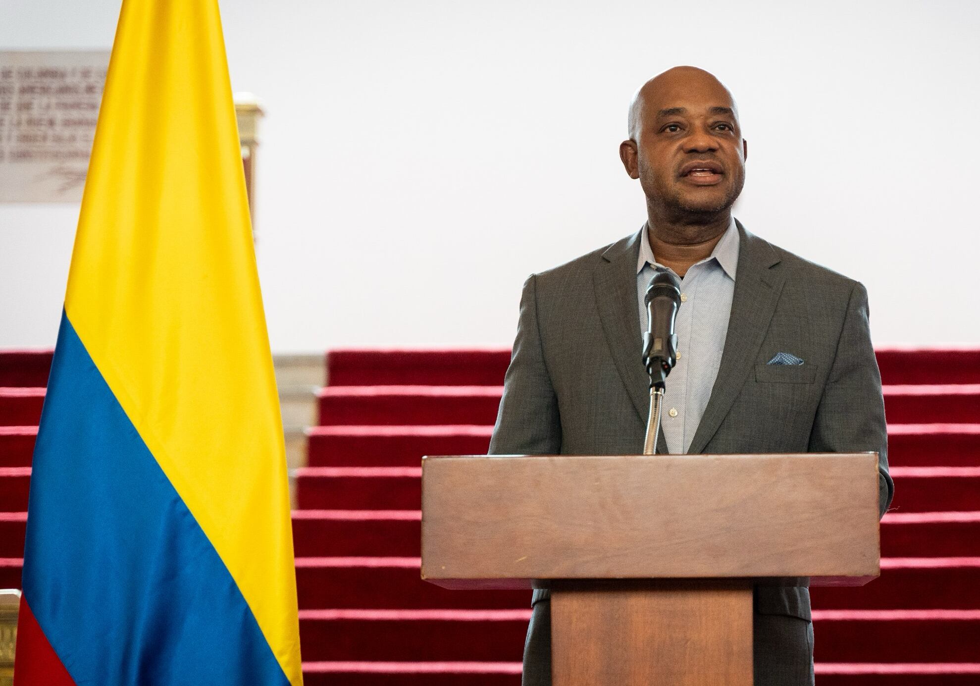 El canciller Luis Gilberto Murillo. EFE/ Cancillería De Colombia