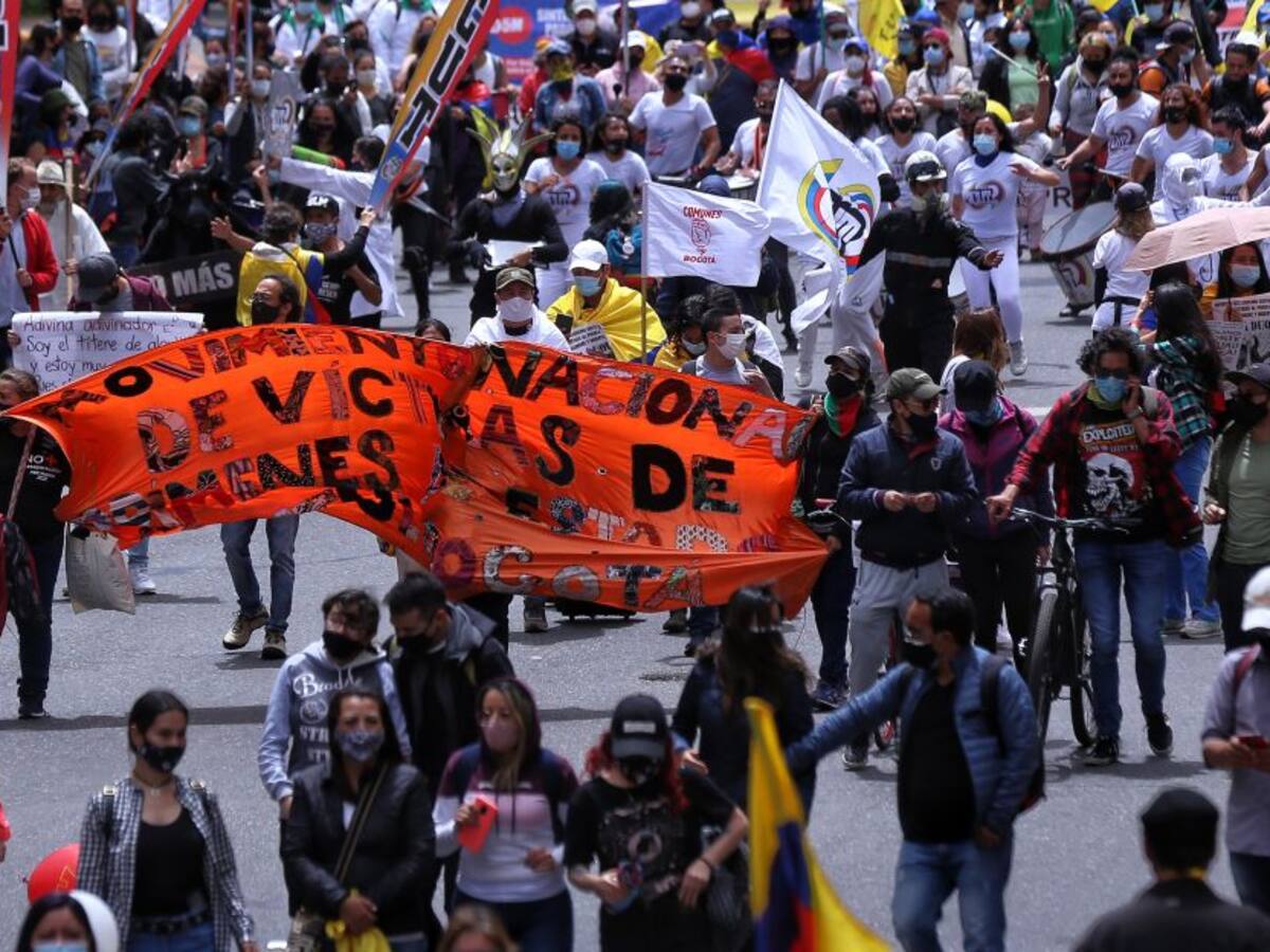 En general, la jornada de manifestaciones se desarrolló de manera pacífica