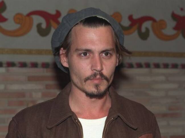 Johnny Depp en su juventud