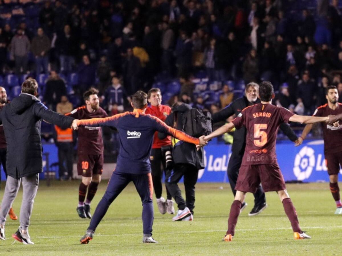 En imágenes: la celebración del Barcelona, campeón de España