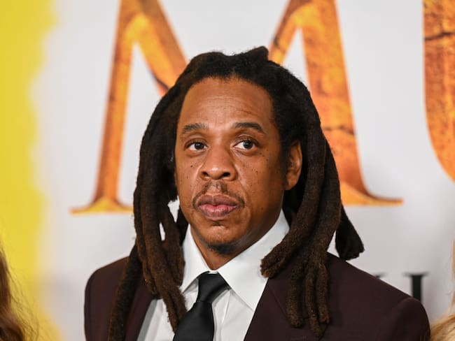 Jay-Z at the "Mufasa: The Lion King" premiere at Dolby Theatre on December 09, 2024 in Los Angeles, California. (Photo by Gilbert Flores/Variety via Getty Images)