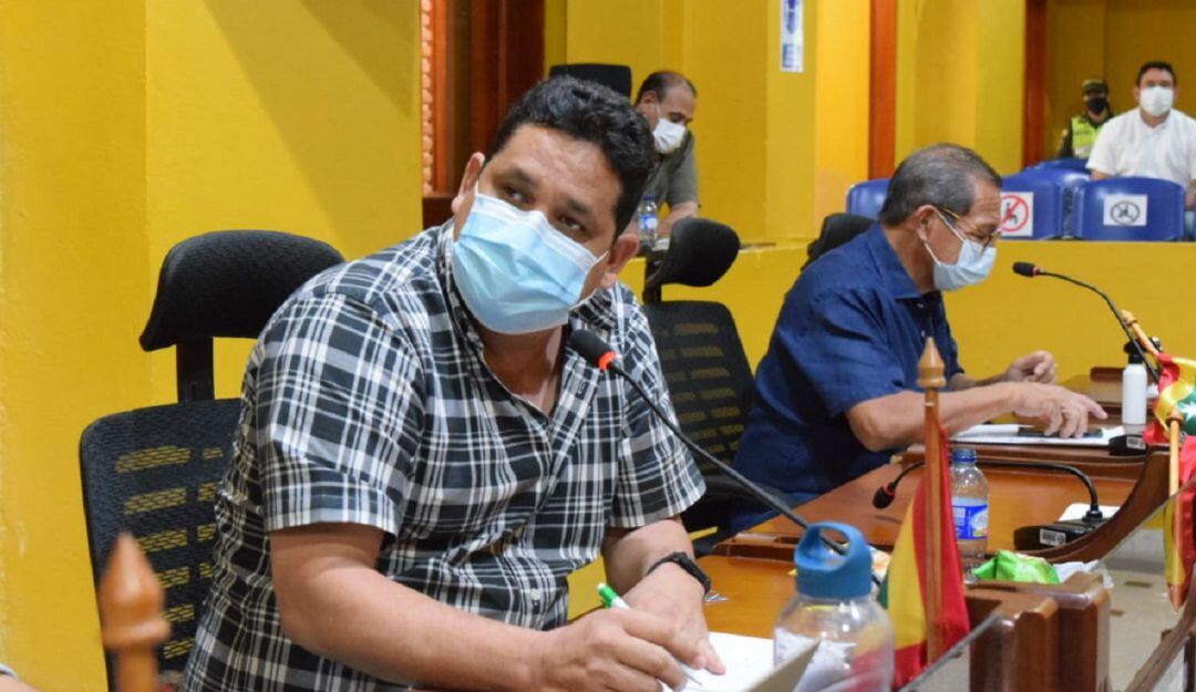 David Caballero, concejal del Partido Conservador, fue uno de los que lideró la solicitud