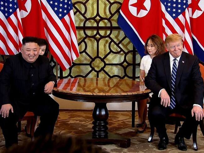 Cumbre entre Trump y Kim terminó sin acuerdos