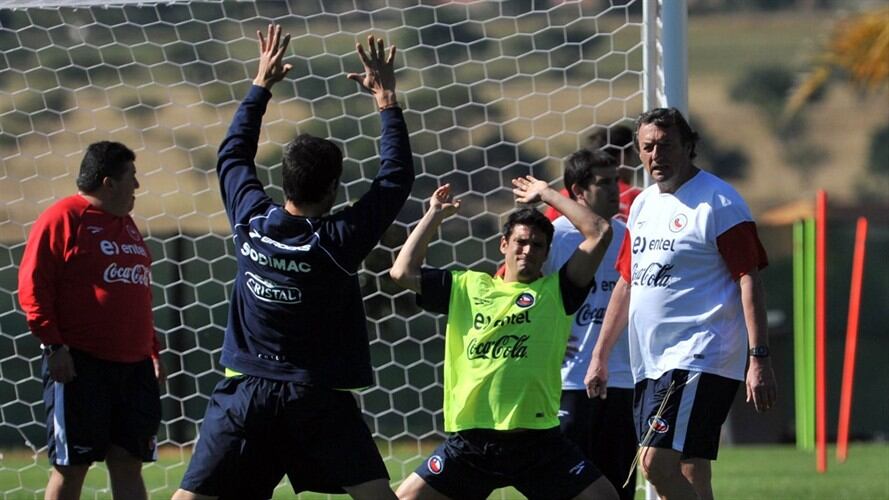 Luis María Bonini, preparador físico de la selección de Chile. Foto: Getty Images