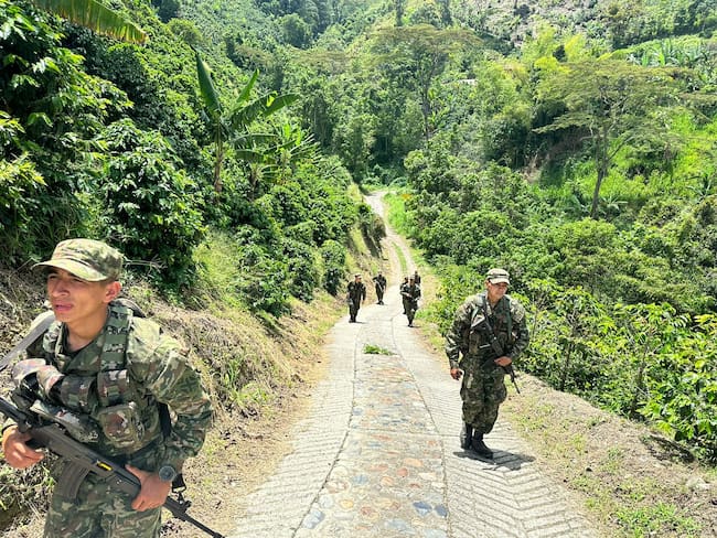 Foto suministrada: Ejército Nacional