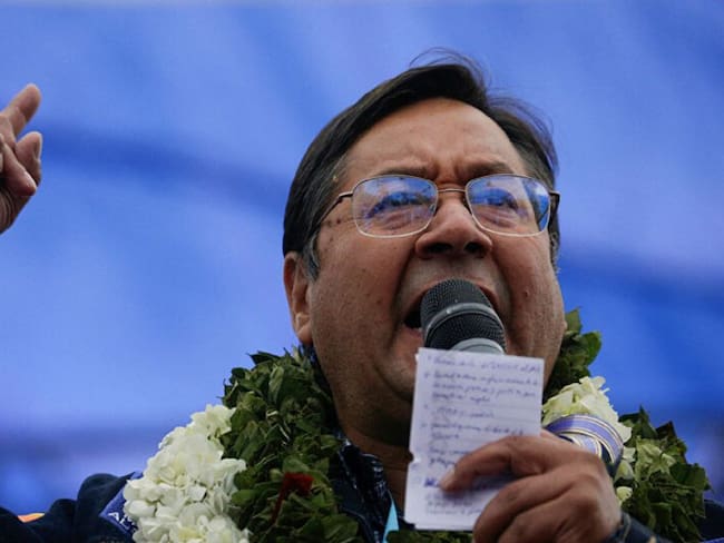 Sin confirmación, Arce celebra su triunfo en las presidenciales de Bolivia