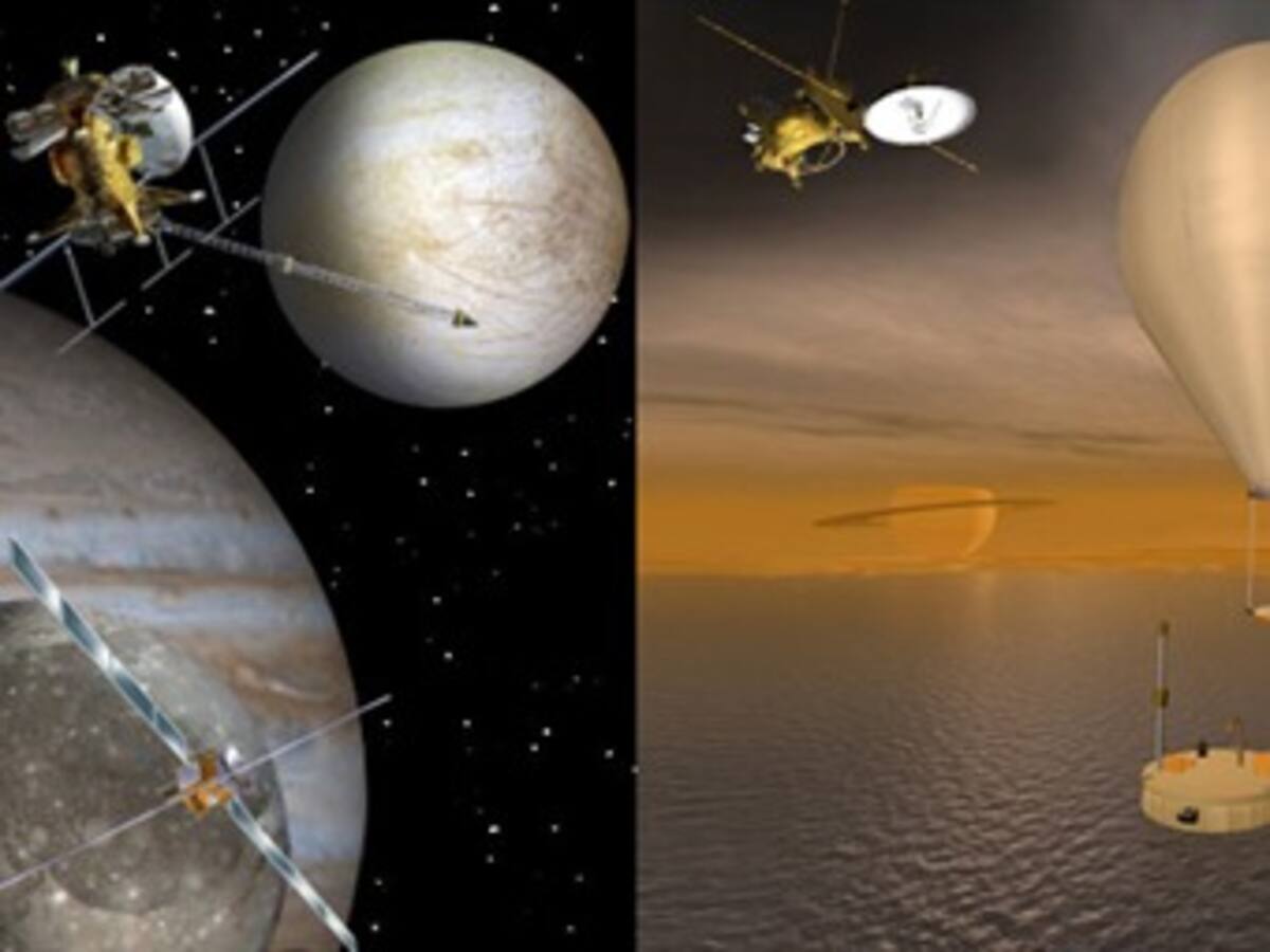 La NASA y la Agencia Espacial Europea explorarán juntas Júpiter y Saturno