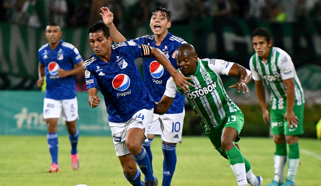 Nacional y Millonarios comandan el listado.