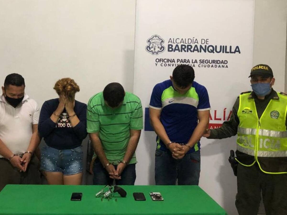 Cayeron peligrosos atracadores en el norte de Barranquilla