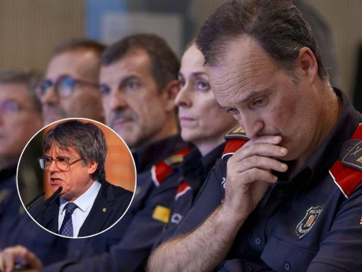 Tres policías capturados en Barcelona, tras la fuga de Carles Puigdemont