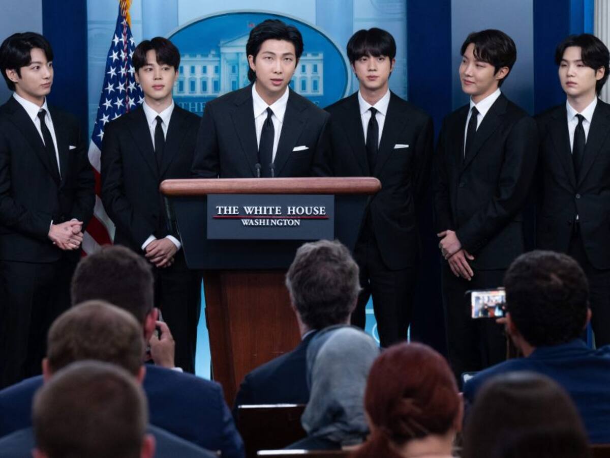 Video: Así fue la reunión de BTS con Joe Biden en la Casa Blanca