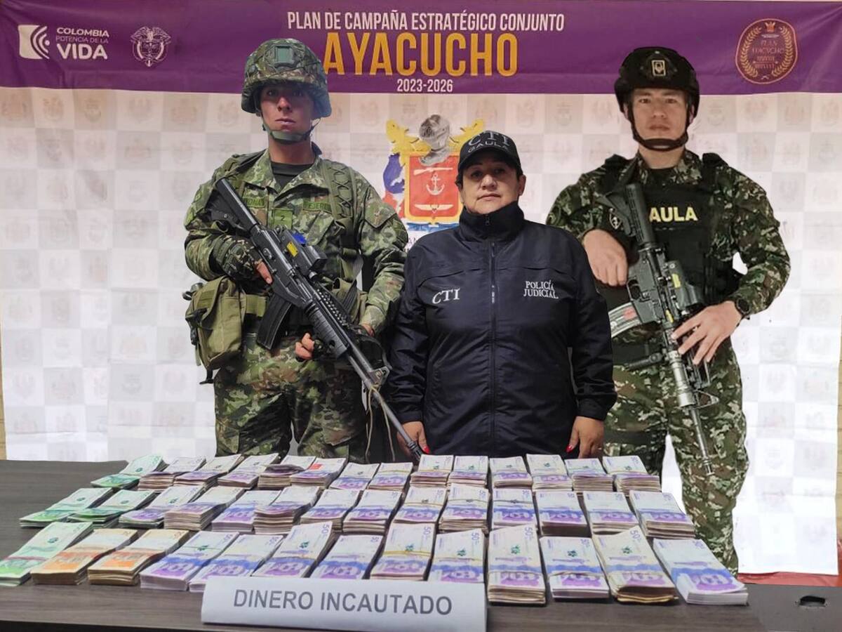 Ejército Nacional incauta 194 millones de pesos en operativo en Boyacá