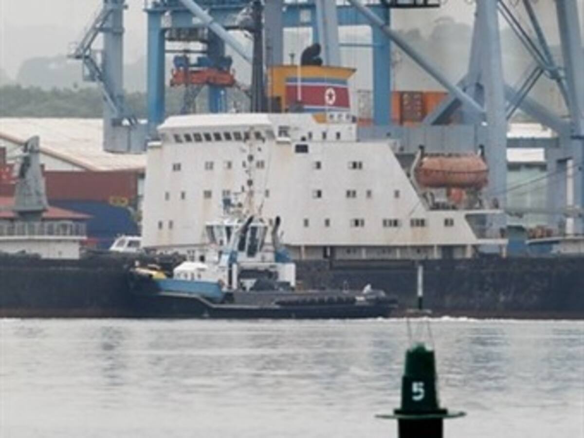 Panamá mantiene posición de apelar a ONU en caso de barco con armas cubanas