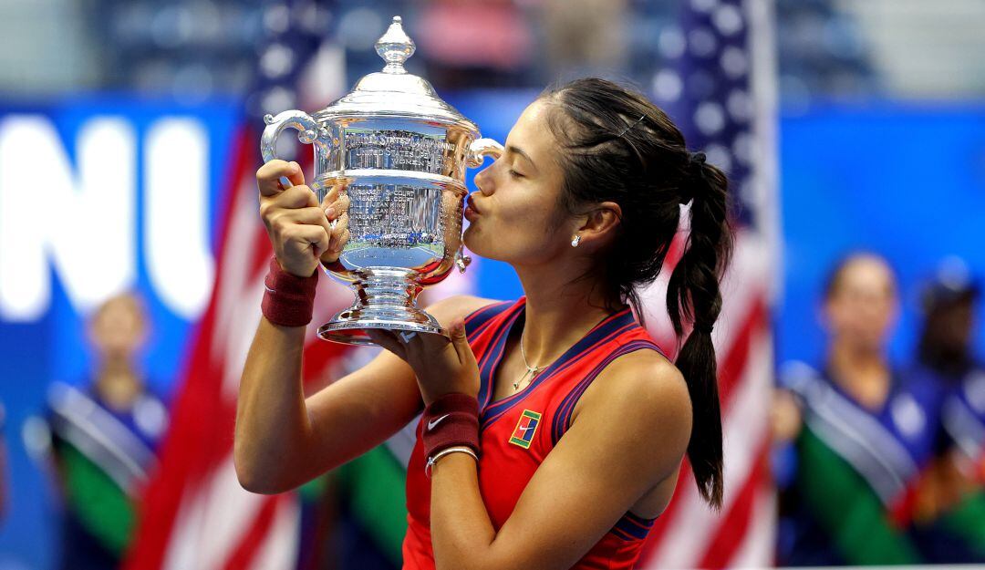 Emma Raducanu, ganadora del US Open