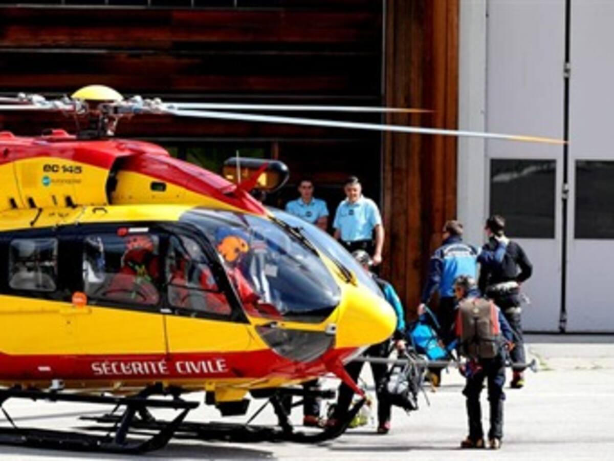 Nueve muertos por la avalancha en el Mont Blanc