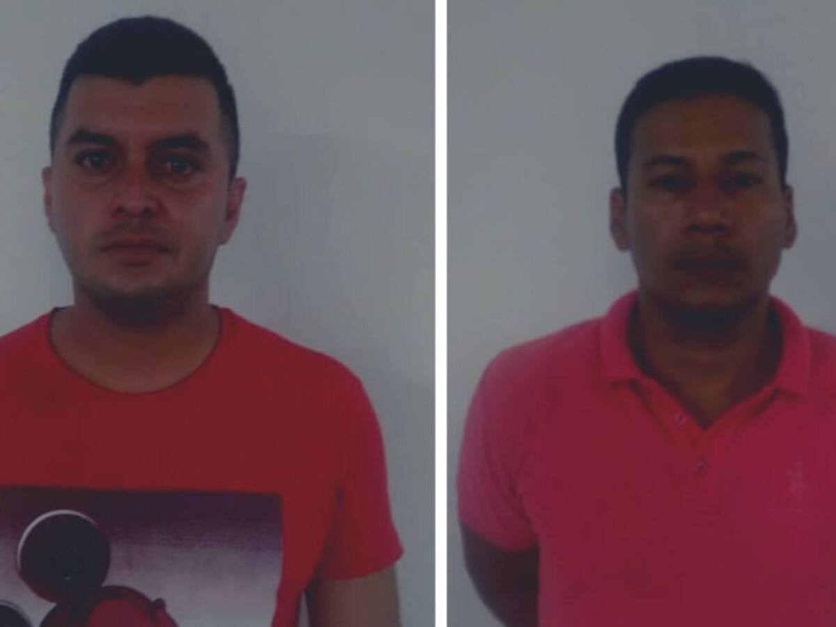 Capturados dos integrantes de banda extorsionista en el norte del Valle