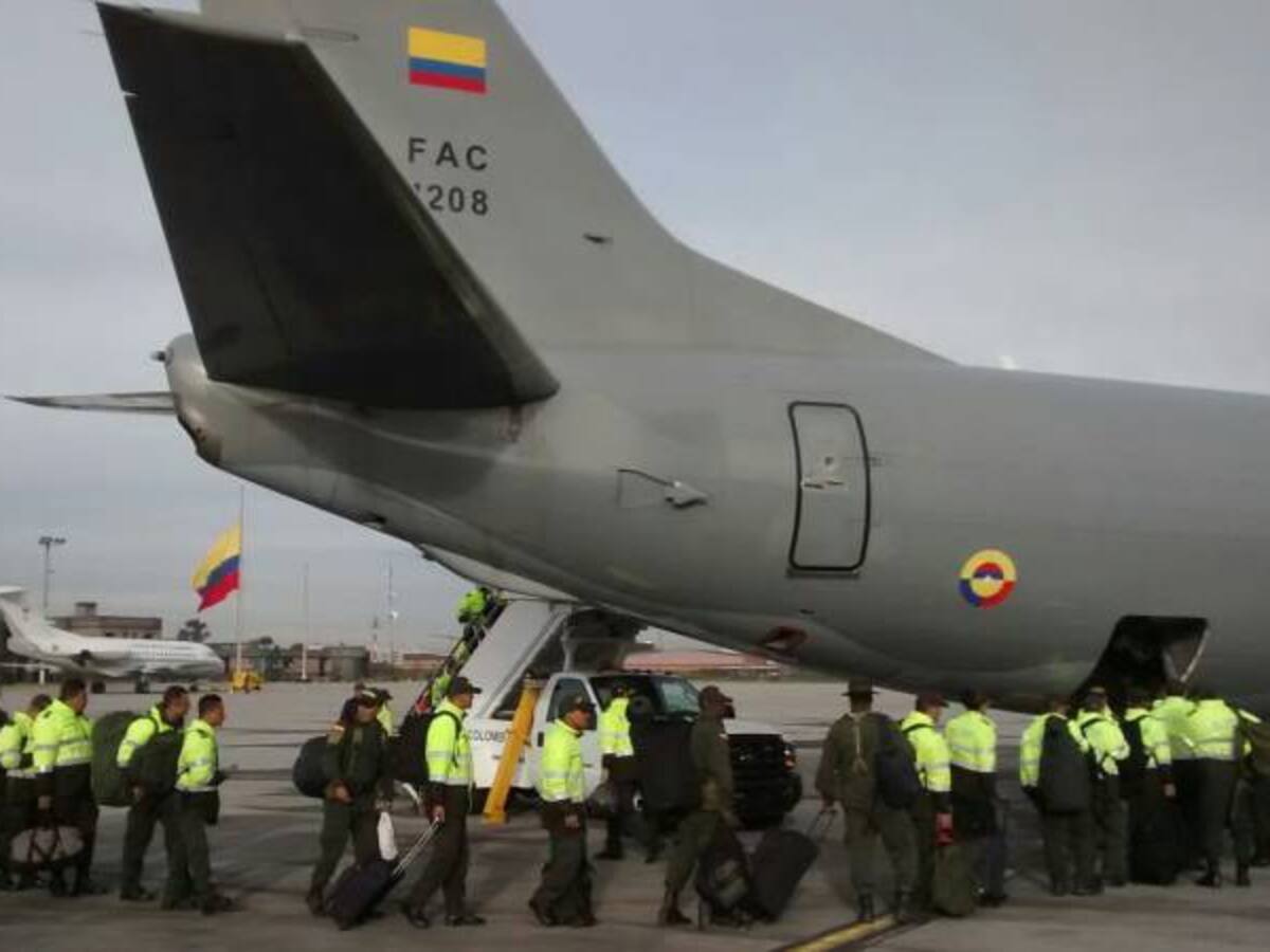 FAC transporta a 3.000 policías con motivo de las elecciones