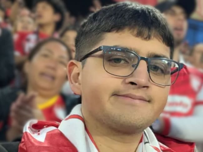 Familiares y amigos de Jaime Esteban Moreno, estudiante asesinado en Bogotá, le hicieron una misa