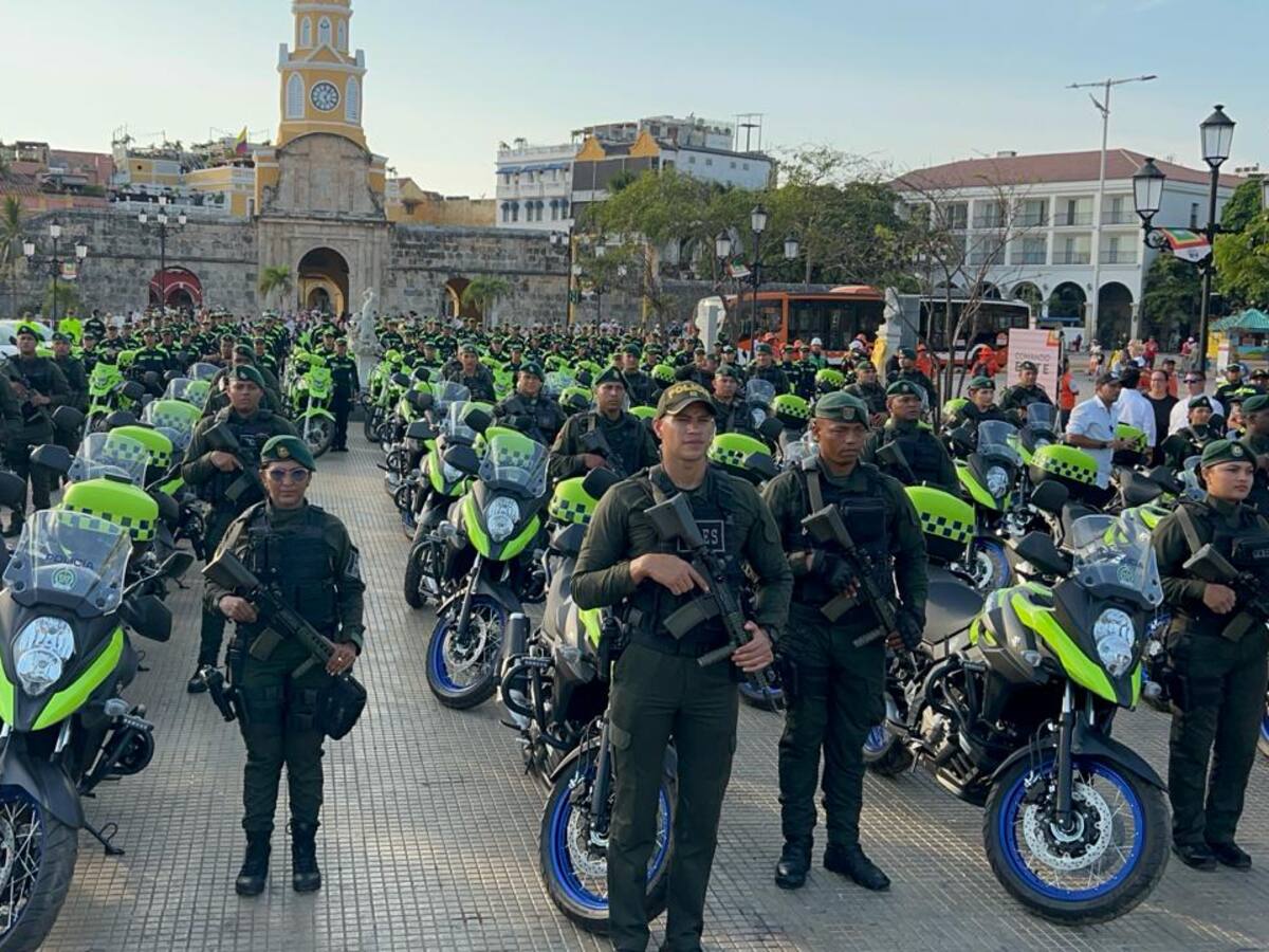 Comandos élites de la policía inician operaciones en Cartagena
