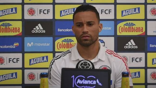 José Luis Chunga, jugador de Jaguares FC en el microciclo de la Selección Colombia.