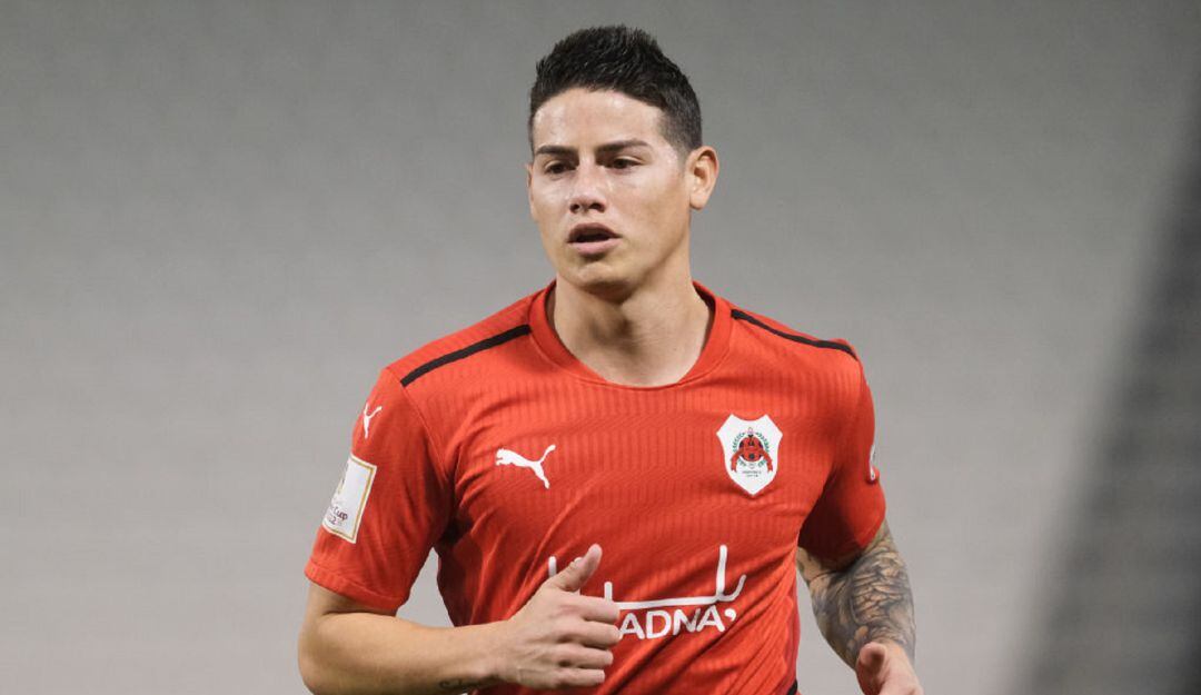 James Rodríguez en el Al-Rayyan
