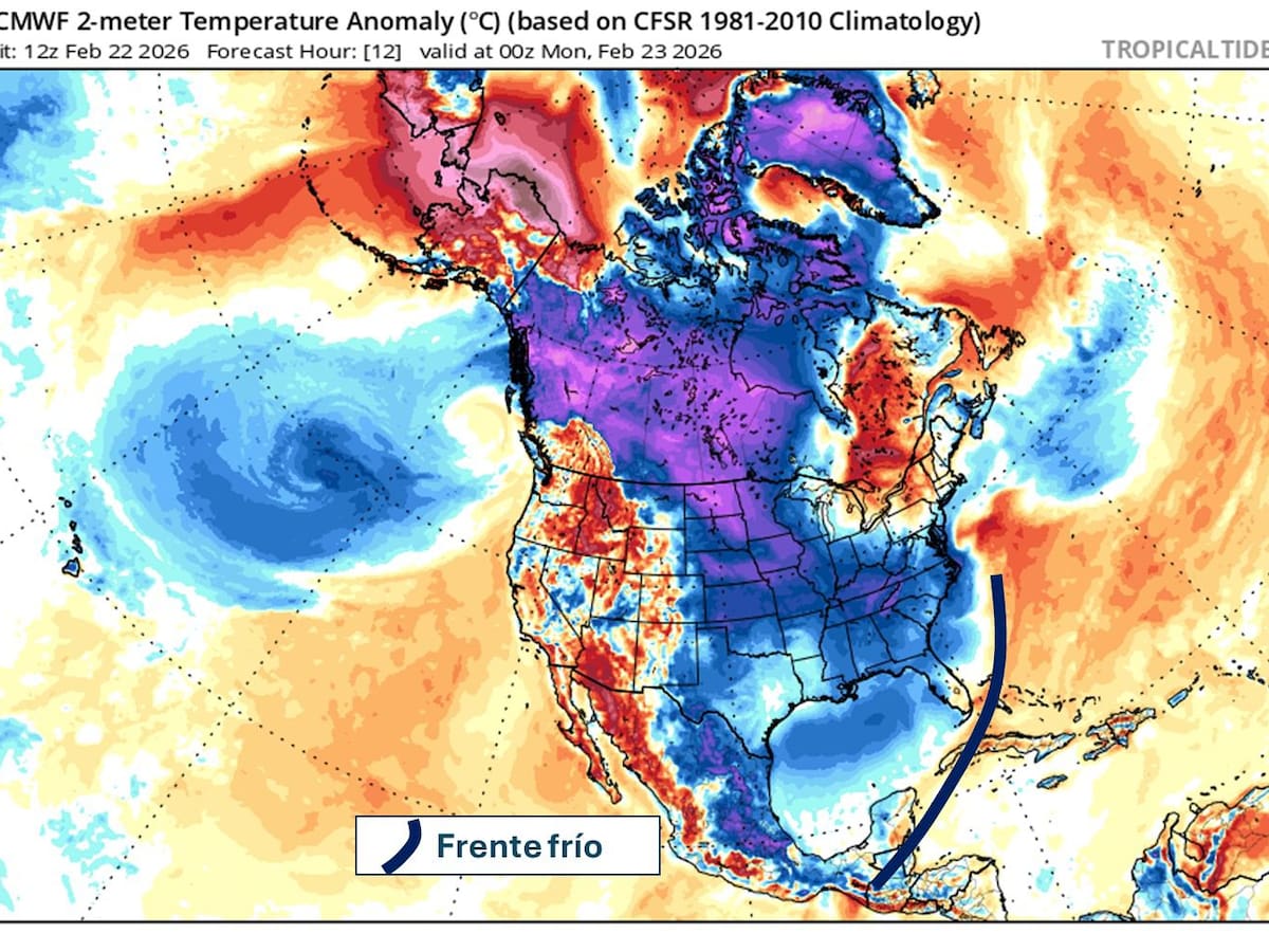 Nuevo frente frío en Colombia: las zonas que se verán afectadas con lluvias y fuertes vientos