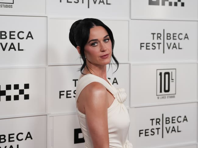 NEW YORK, NEW YORK - JUNE 08: Katy Perry attends the 2026 Tribeca Festival - "Katy Perry: The Lifetimes Tour" at BMCC Tribeca Center of Performing Arts on June 08, 2026 in New York City. (Photo by Manny Carabel/WireImage)