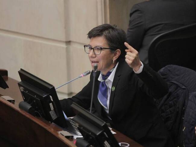 Senadora, Claudia López.
