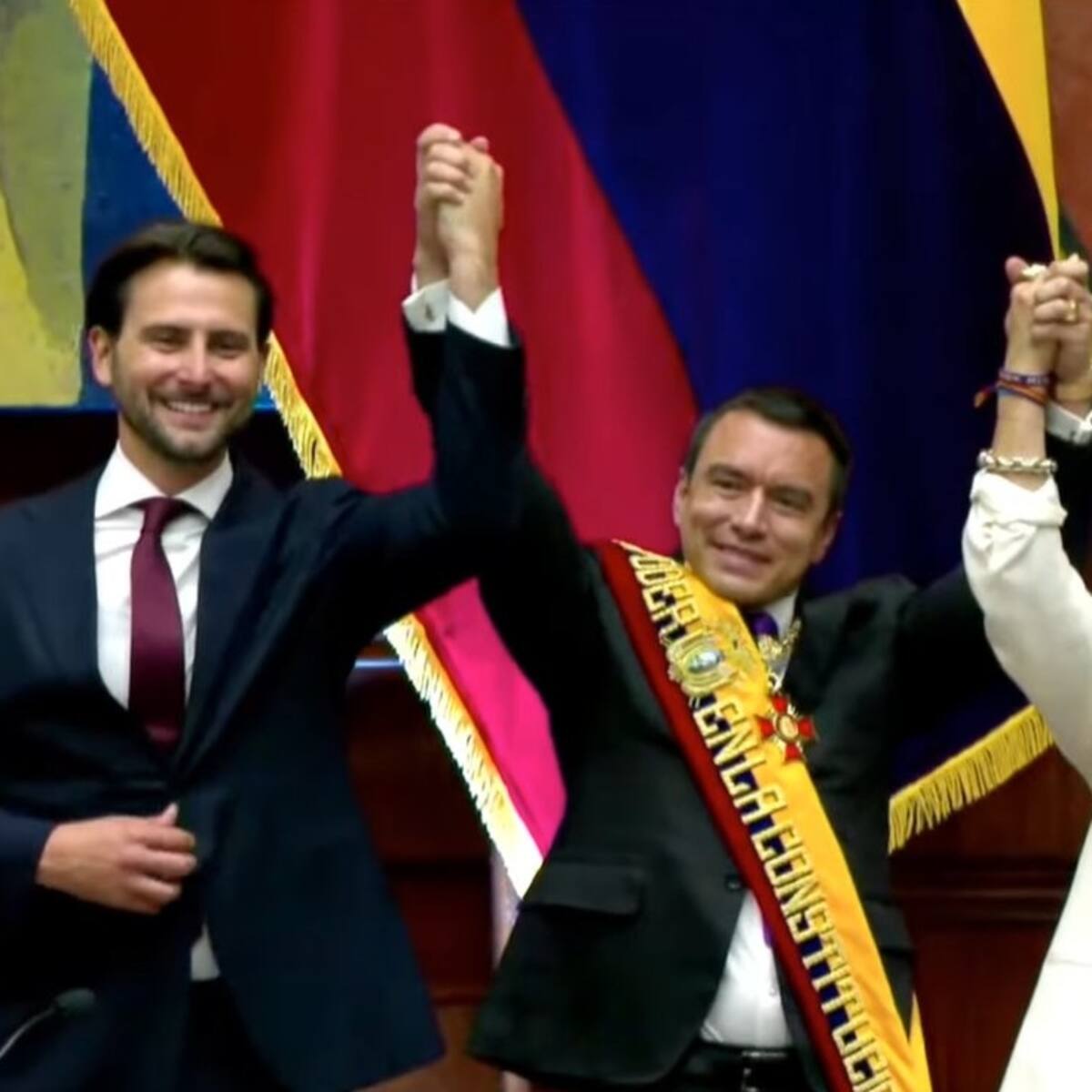 Ecuador: Daniel Noboa asume como presidente tras su reelección