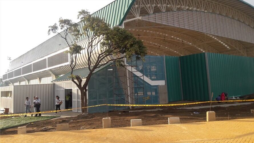 La infraestructura para los Juegos Bolivarianos está en un 90% lista. Foto: La Wcon Julio Sánchez Cristo