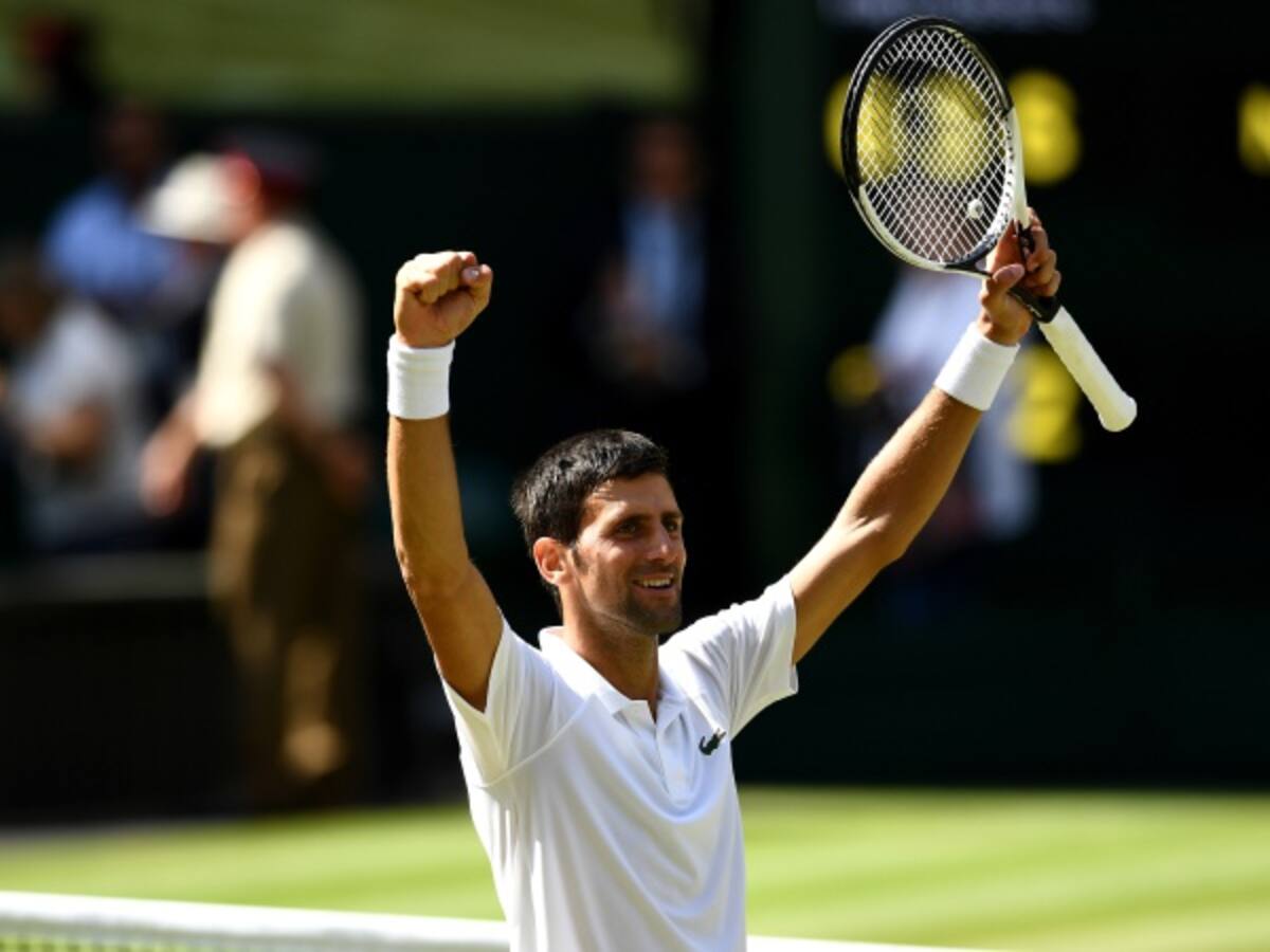 Djokovic se clasificó por octava vez a las semifinales de Wimbledon