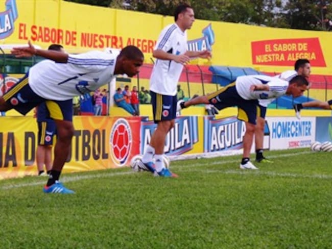 Selección Colombia completó su primer entrenamiento con once jugadores