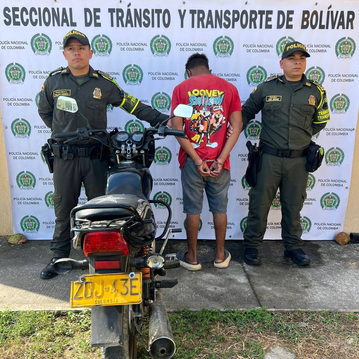 Policía capturó a seis personas con licencias de conducción falsas en Bolívar en menos de 24 horas
