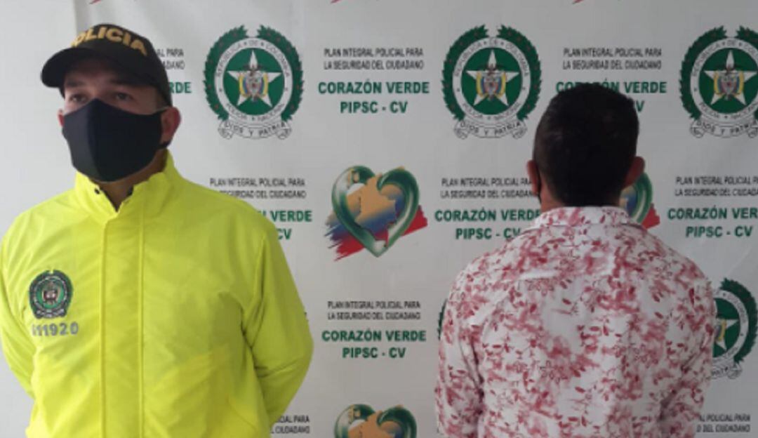 Captura en Aguadas, Caldas