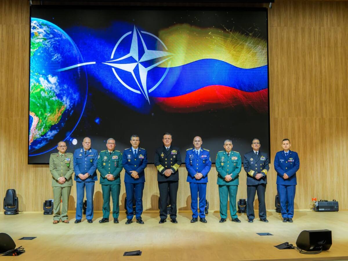 Fuerzas Militares Colombia se reunieron con la OTAN para reforzar lazos de cooperación internacional