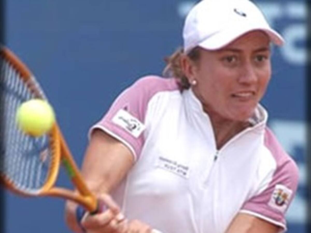 Catalina Castaño avanzó a cuartos de final del torneo de Tenis de República Checa